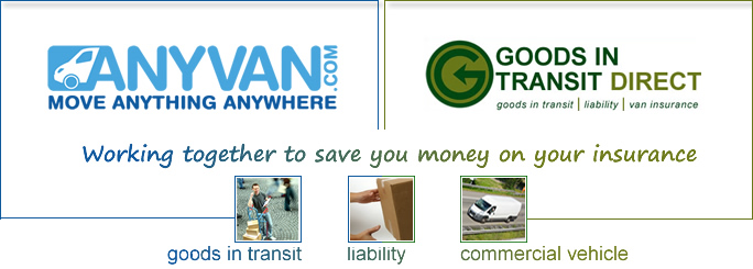 Anyvan Insurance Discounted Goods in Transit Quote